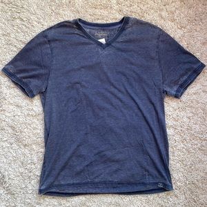 Flag & Anthem Blue Garmet Dye T-Shirt